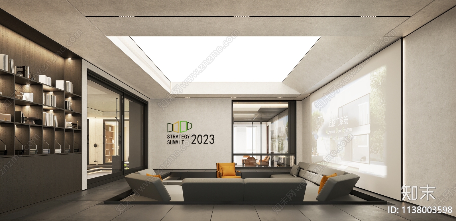 展厅cad施工图下载【ID:1138003598】