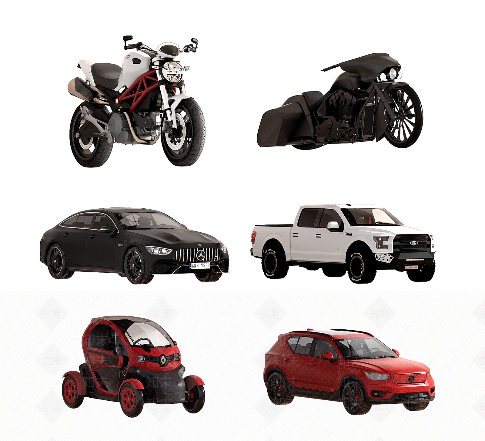 汽车模型3D模型下载【ID:1138030760】