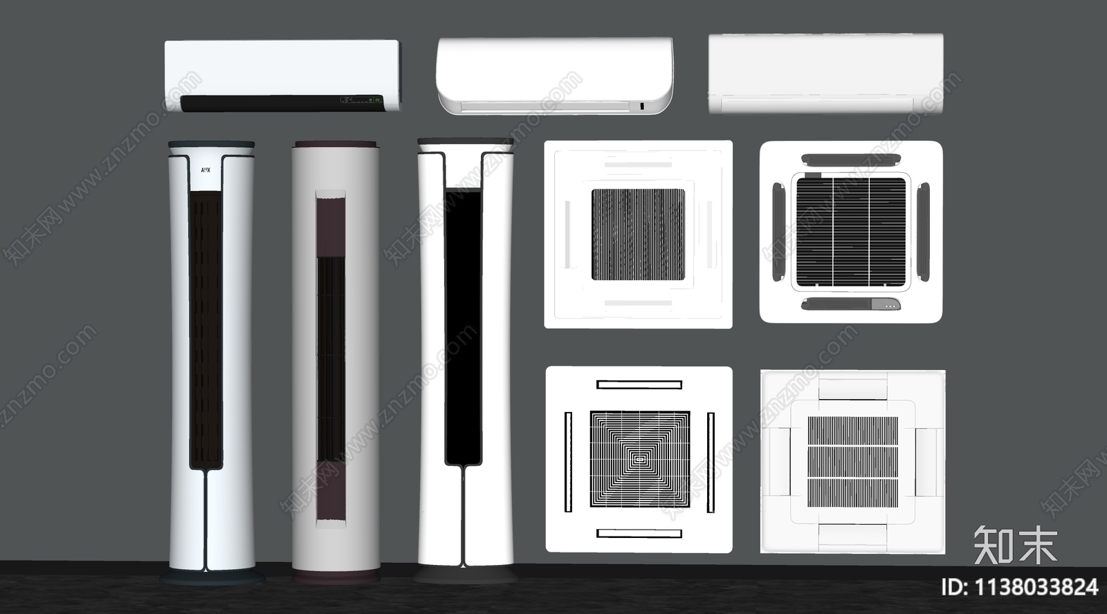 空调SU模型下载【ID:1138033824】