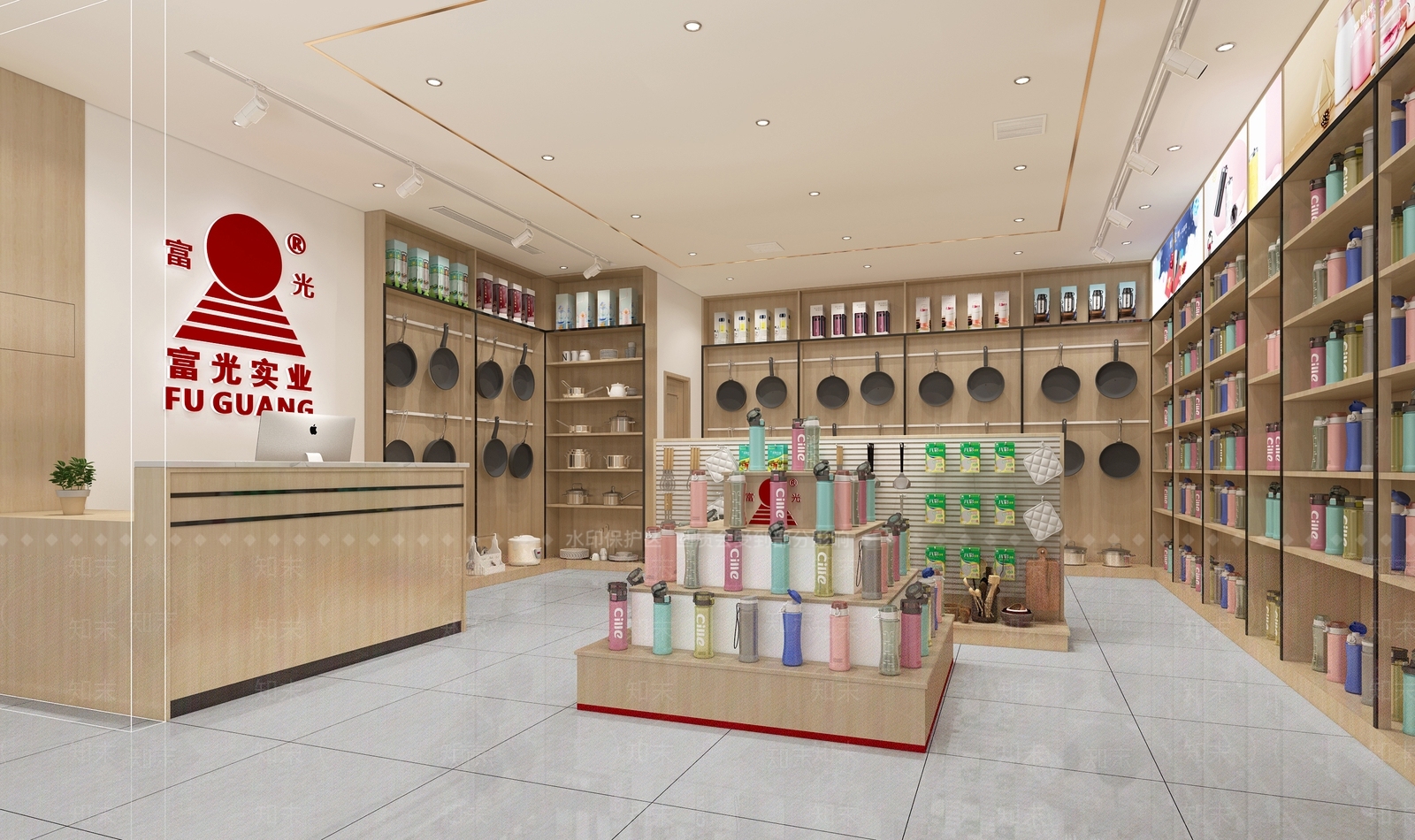 现代家居超市3D模型下载【ID:1138046628】