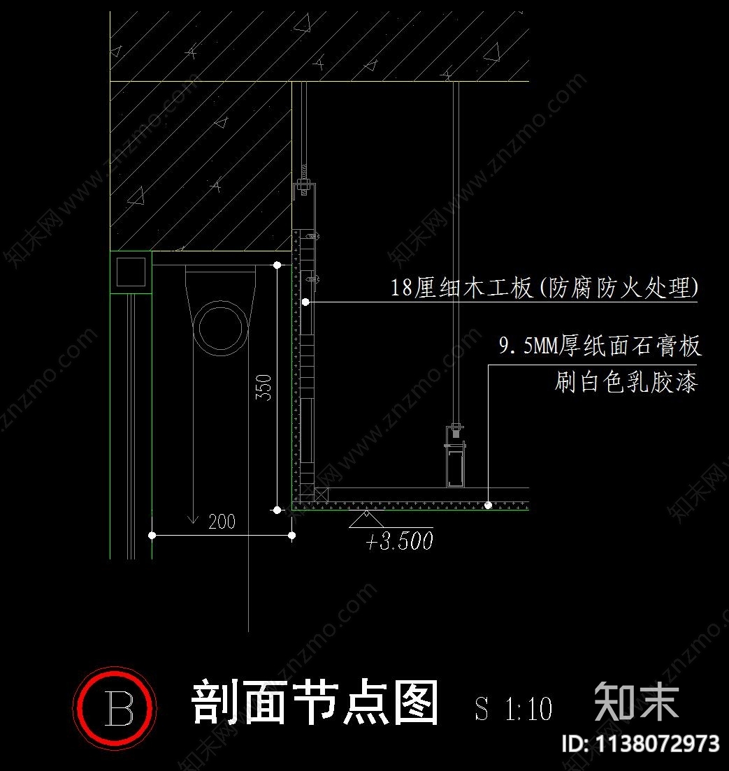 窗及套cad施工图下载【ID:1138072973】