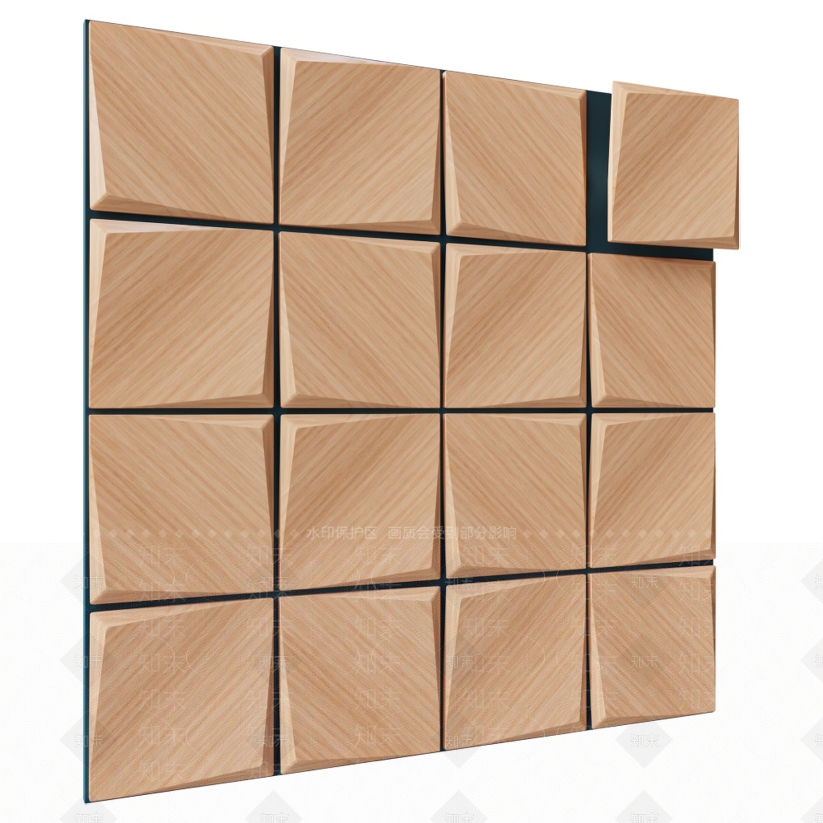 STELLAR现代造型墙3D模型下载【ID:1138086796】