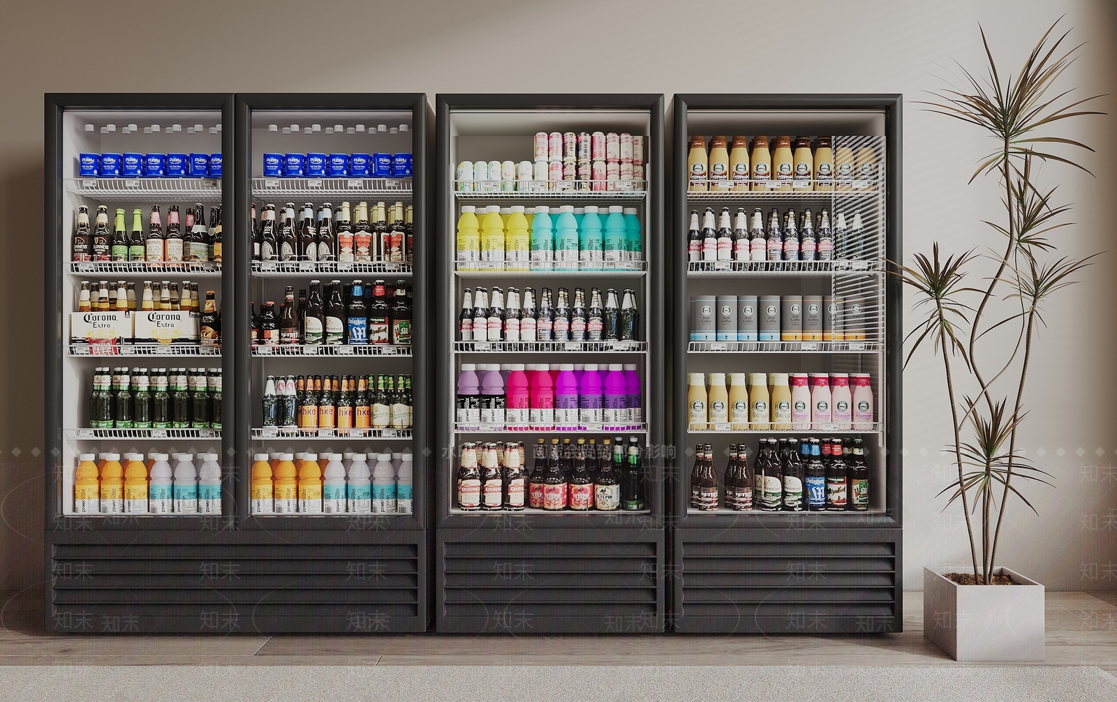 冰箱冰柜3D模型下载【ID:1138095098】