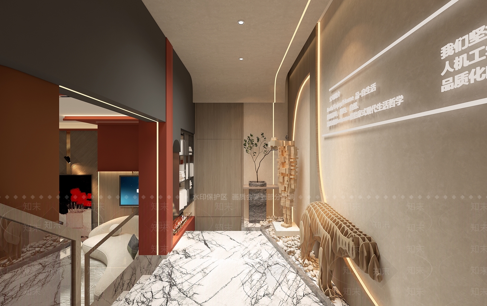 现代全屋定制店3D模型下载【ID:1138125863】