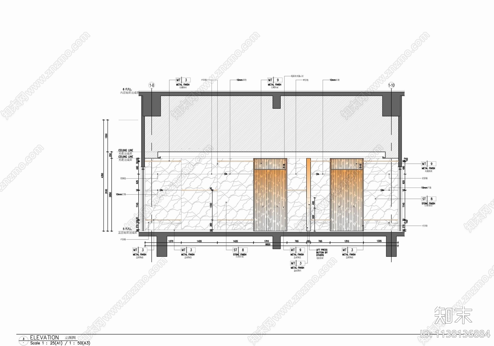 VIP健身房室内cad施工图下载【ID:1138136884】