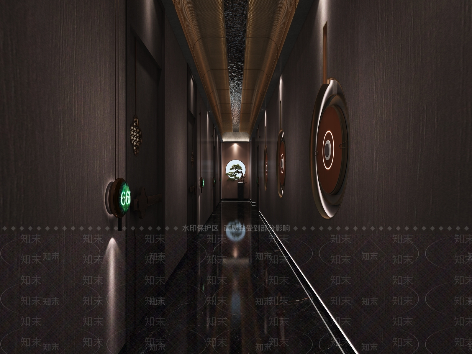 现代美容SPA店3D模型下载【ID:1138144566】
