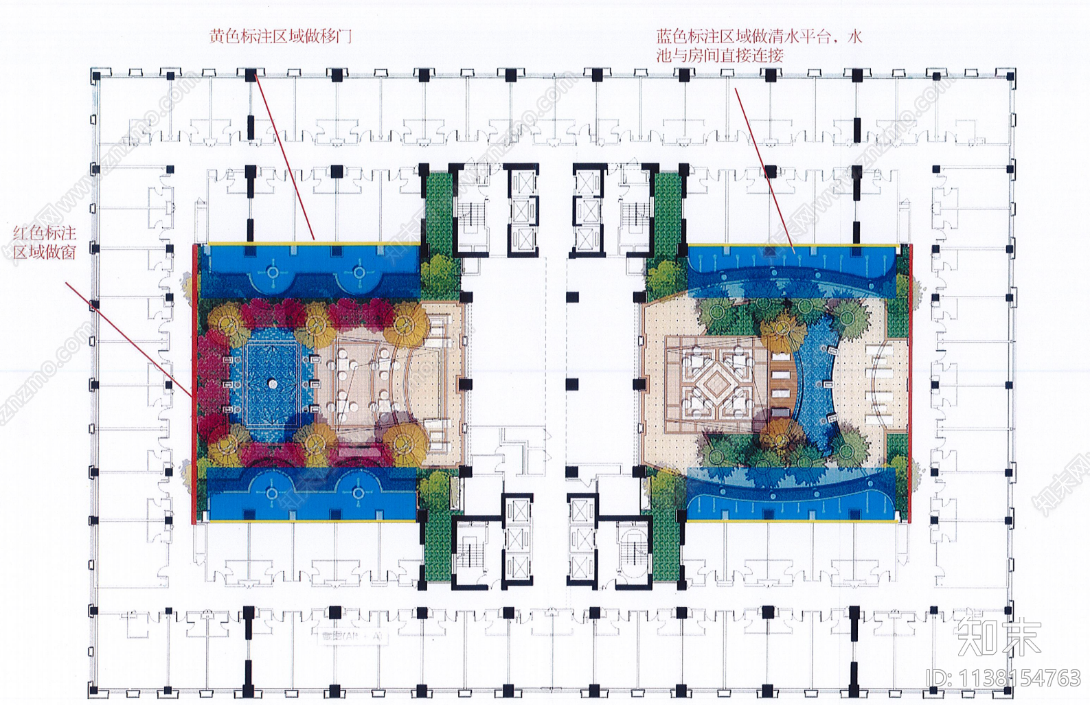 道路街区景观cad施工图下载【ID:1138154763】