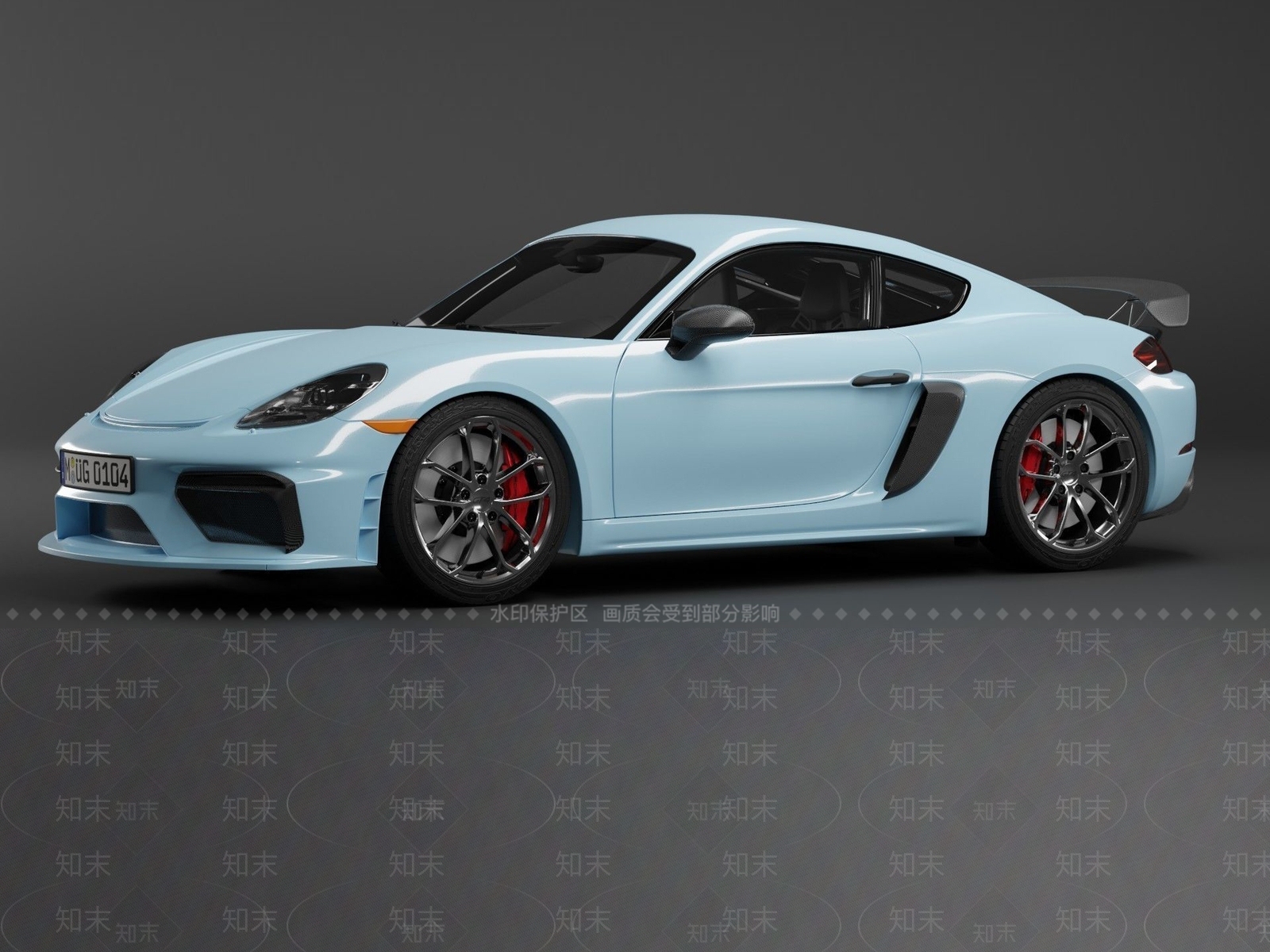 保时捷跑车SU模型下载【ID:1138169220】