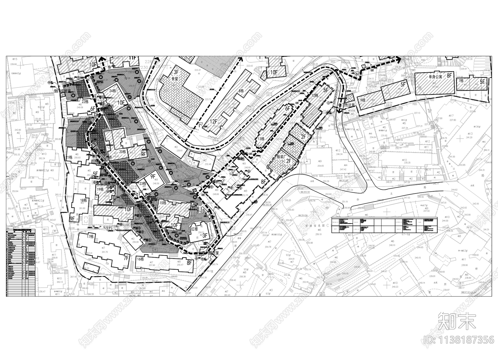 双钢路社区老旧小区改造工程cad施工图下载【ID:1138187356】