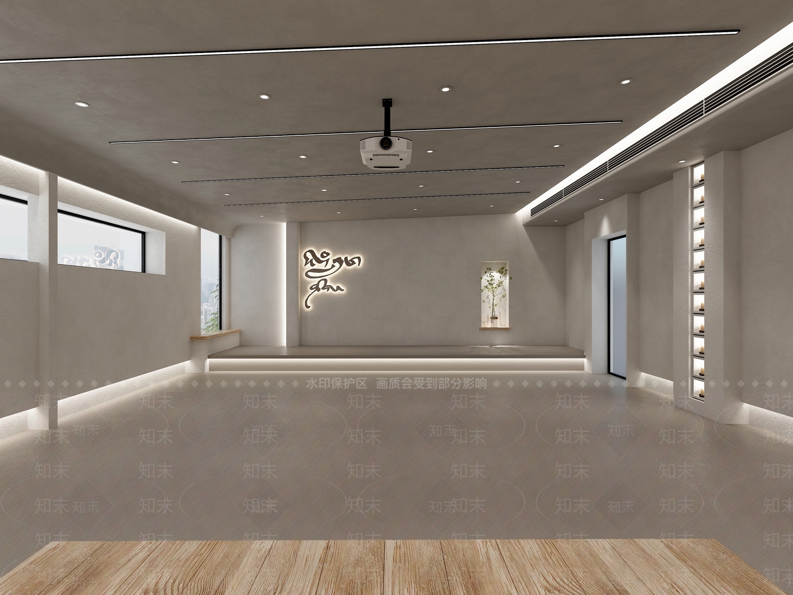 侘寂佛堂3D模型下载【ID:1138201198】_知末3d模型网