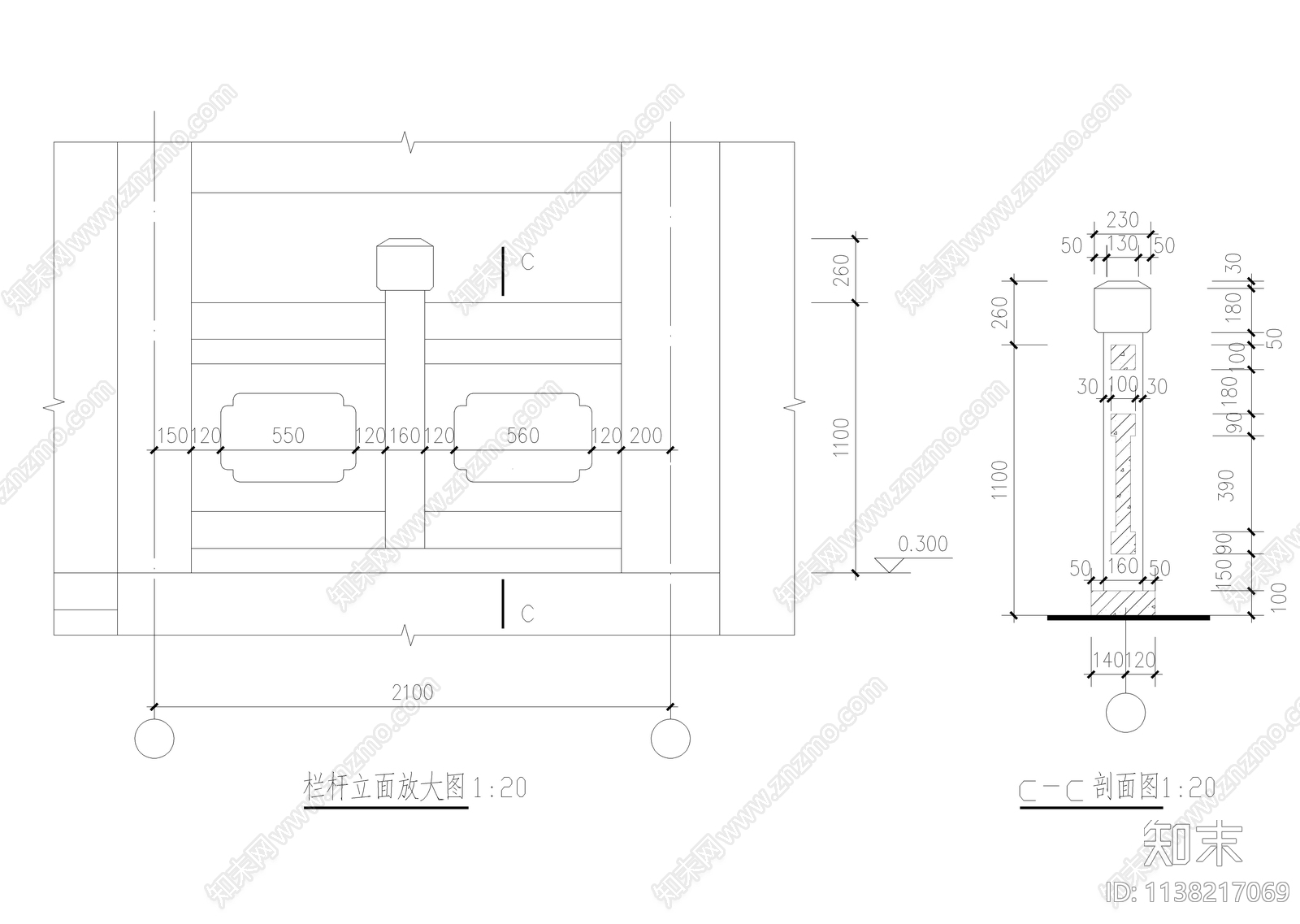 楹联亭古建全套cad施工图下载【ID:1138217069】