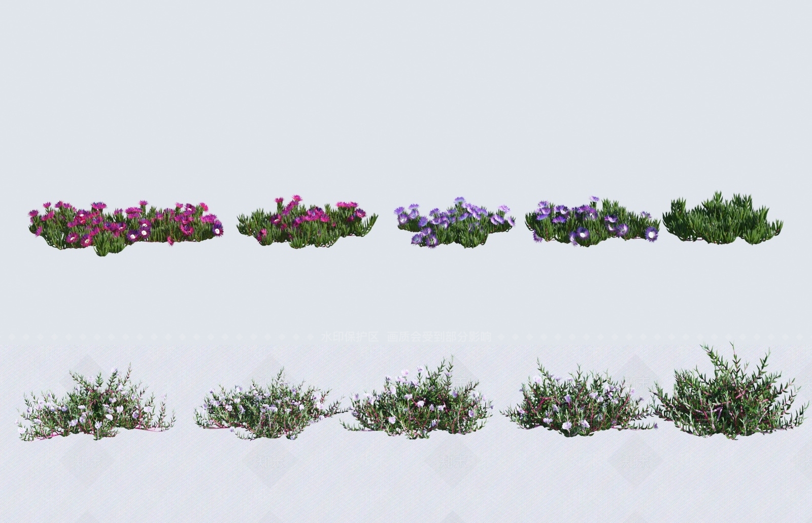 花草3D模型下载【ID:1138241445】