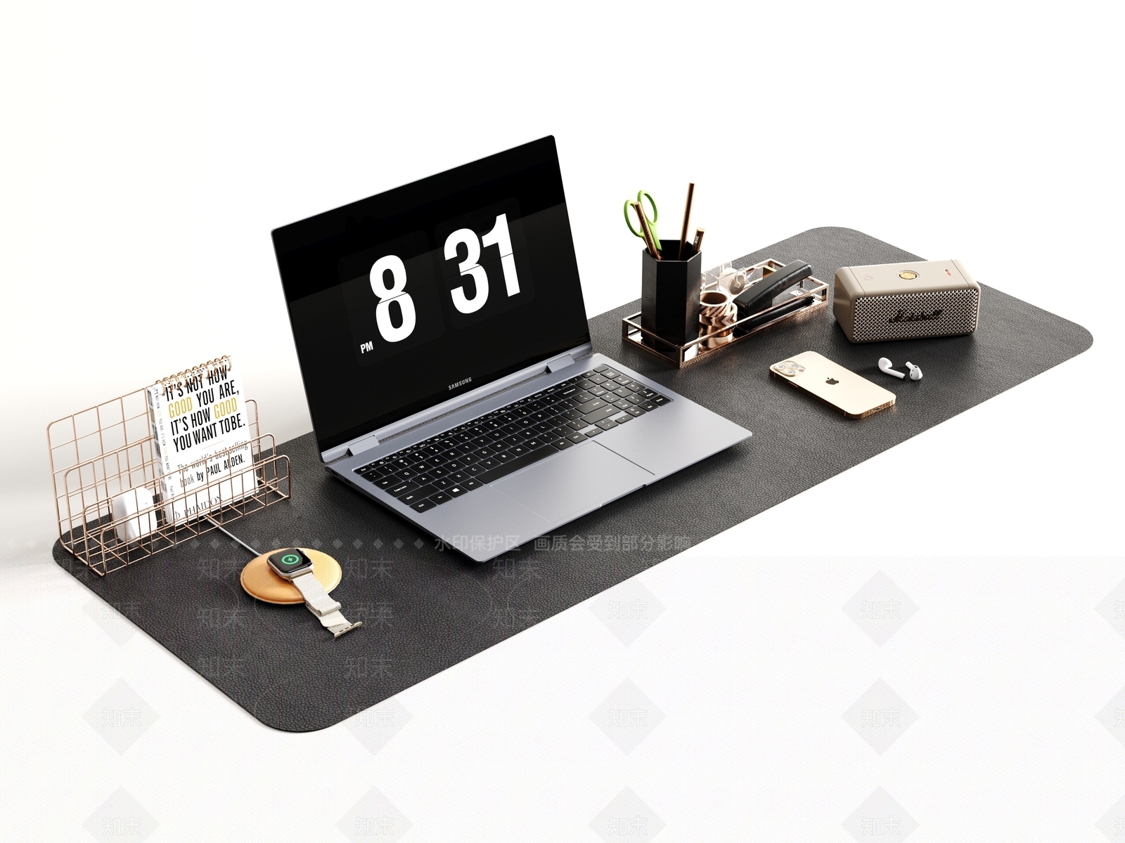 笔记本电脑3D模型下载【ID:1138270498】
