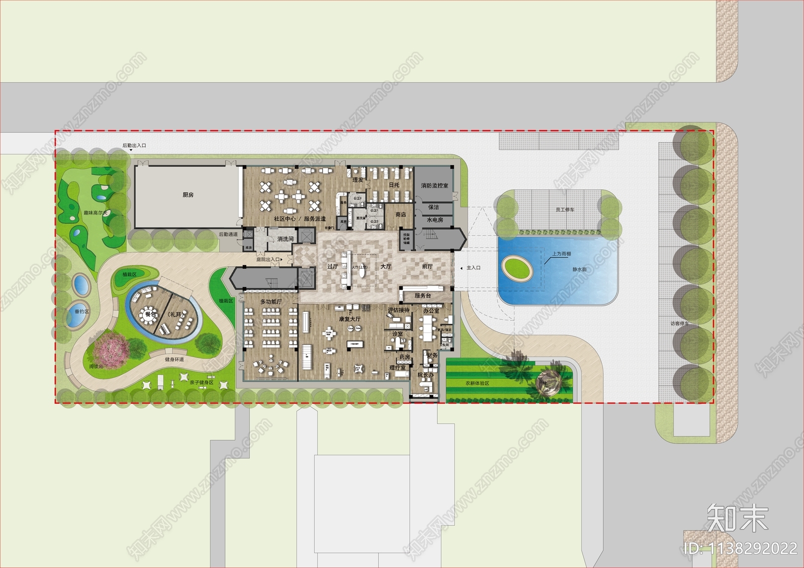 养老院建筑施工图下载【ID:1138292022】