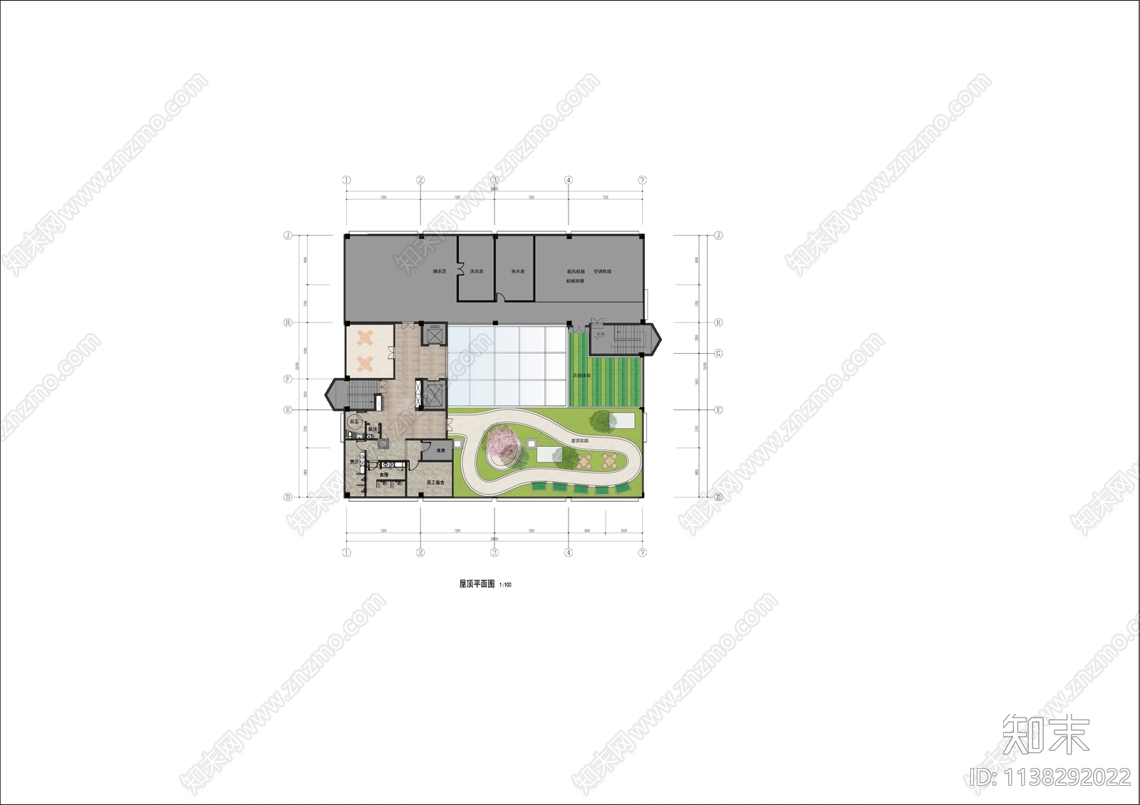 养老院建筑施工图下载【ID:1138292022】