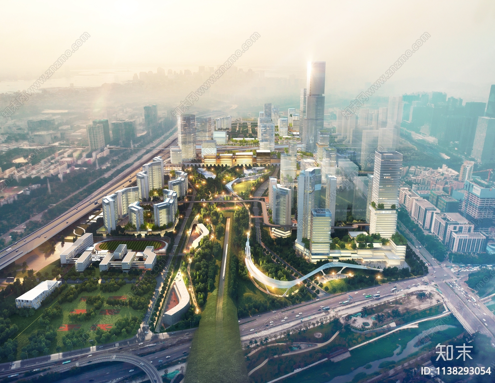 深圳西丽综合交通枢纽地区城市设计方案文本下载【ID:1138293054】_【知末方案文本库】