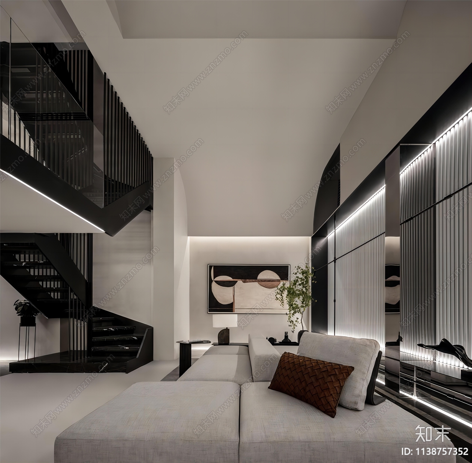 唐忠汉江阴融创敔山桃源叠墅样板间施工图下载【ID:1138757352】