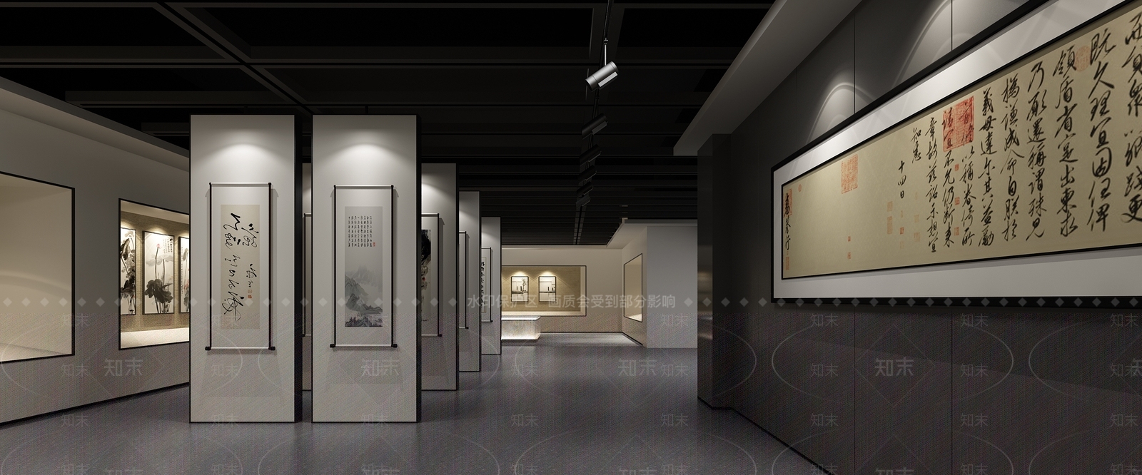 新中式休息区3D模型下载【ID:1221979424】