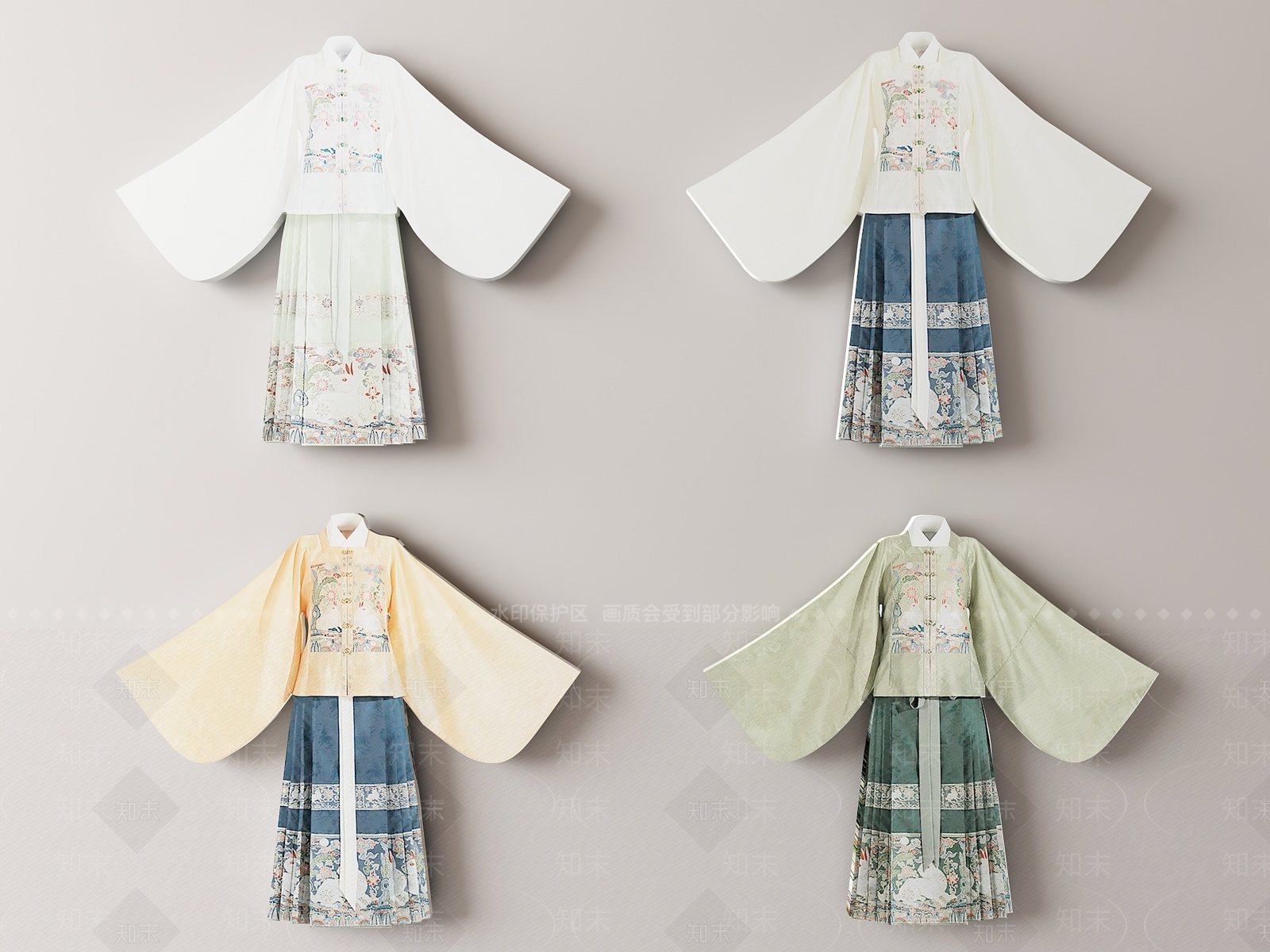 服装SU模型下载【ID:1138343991】