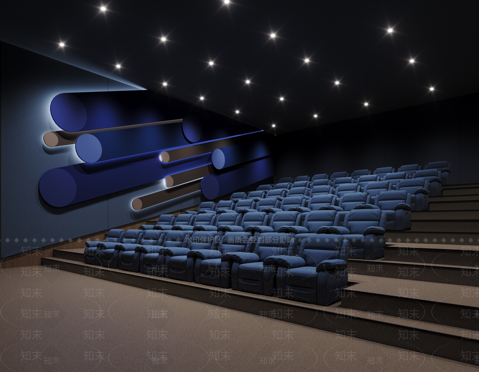 现代学习室3D模型下载【ID:1138367594】