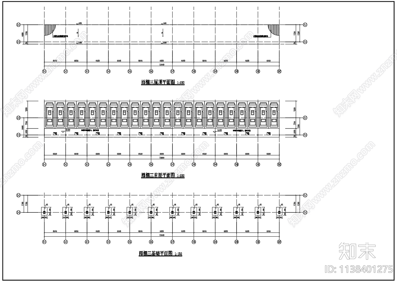 钢结构公交车充电桩车棚施工图下载【ID:1138401275】