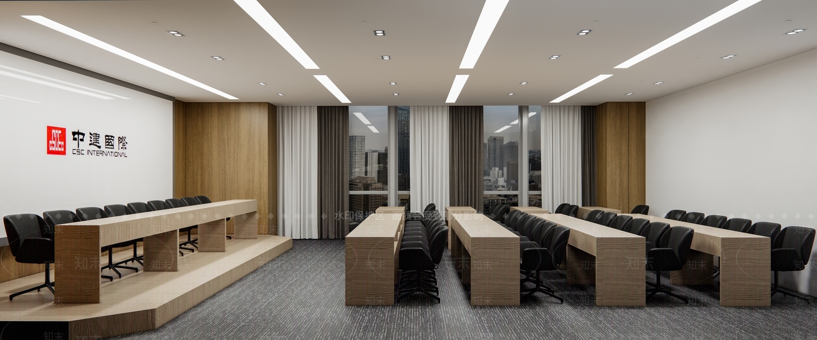 现代报告厅SU模型下载【ID:1138409926】