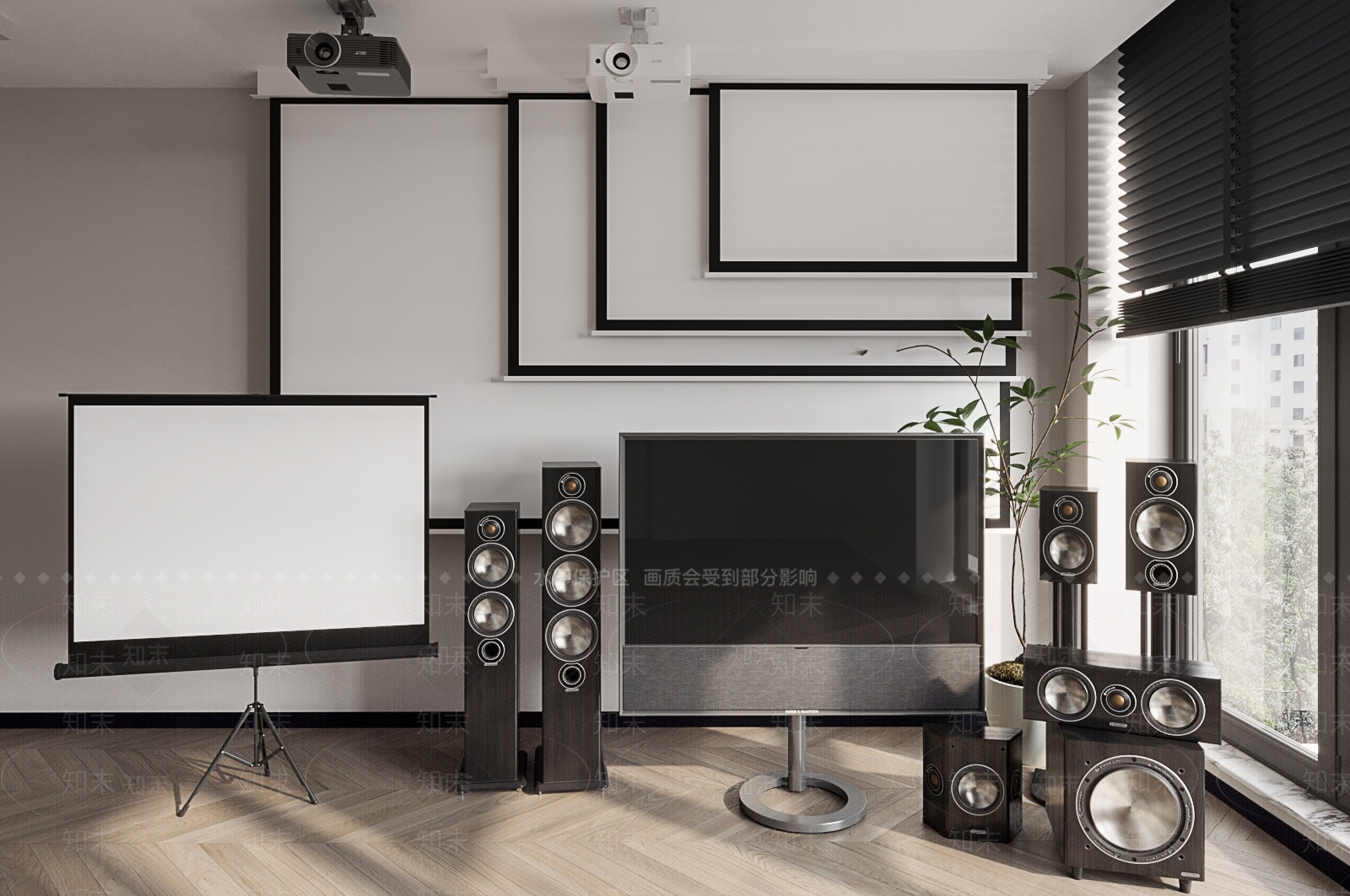 投影设备3D模型下载【ID:1138468805】
