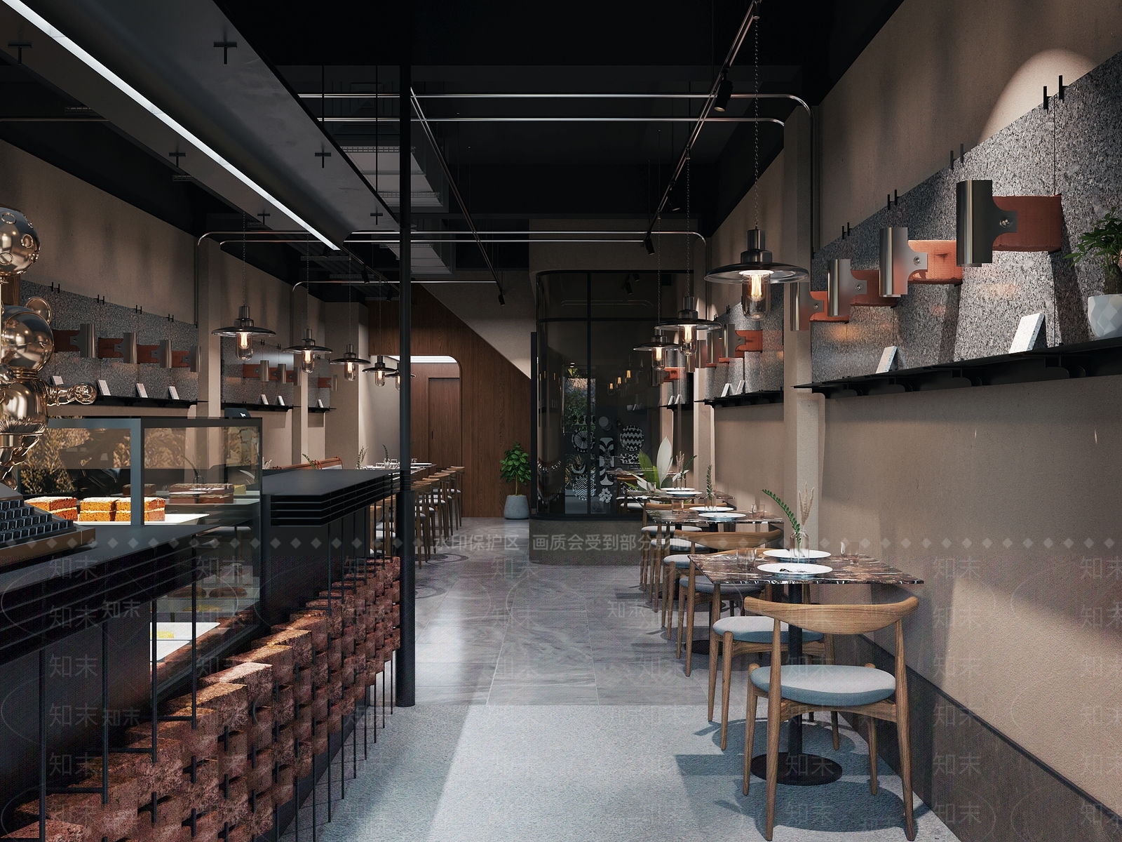 现代快餐厅3D模型下载【ID:1138486848】