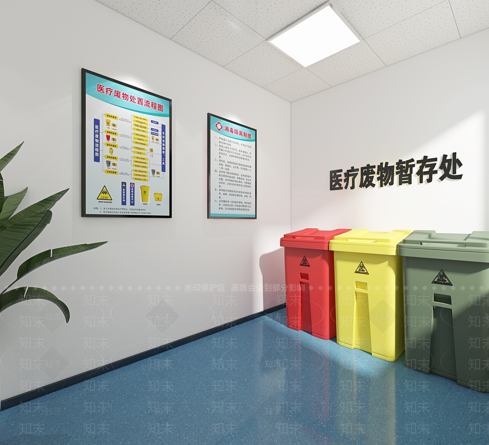 现代医院3D模型下载【ID:1138493169】
