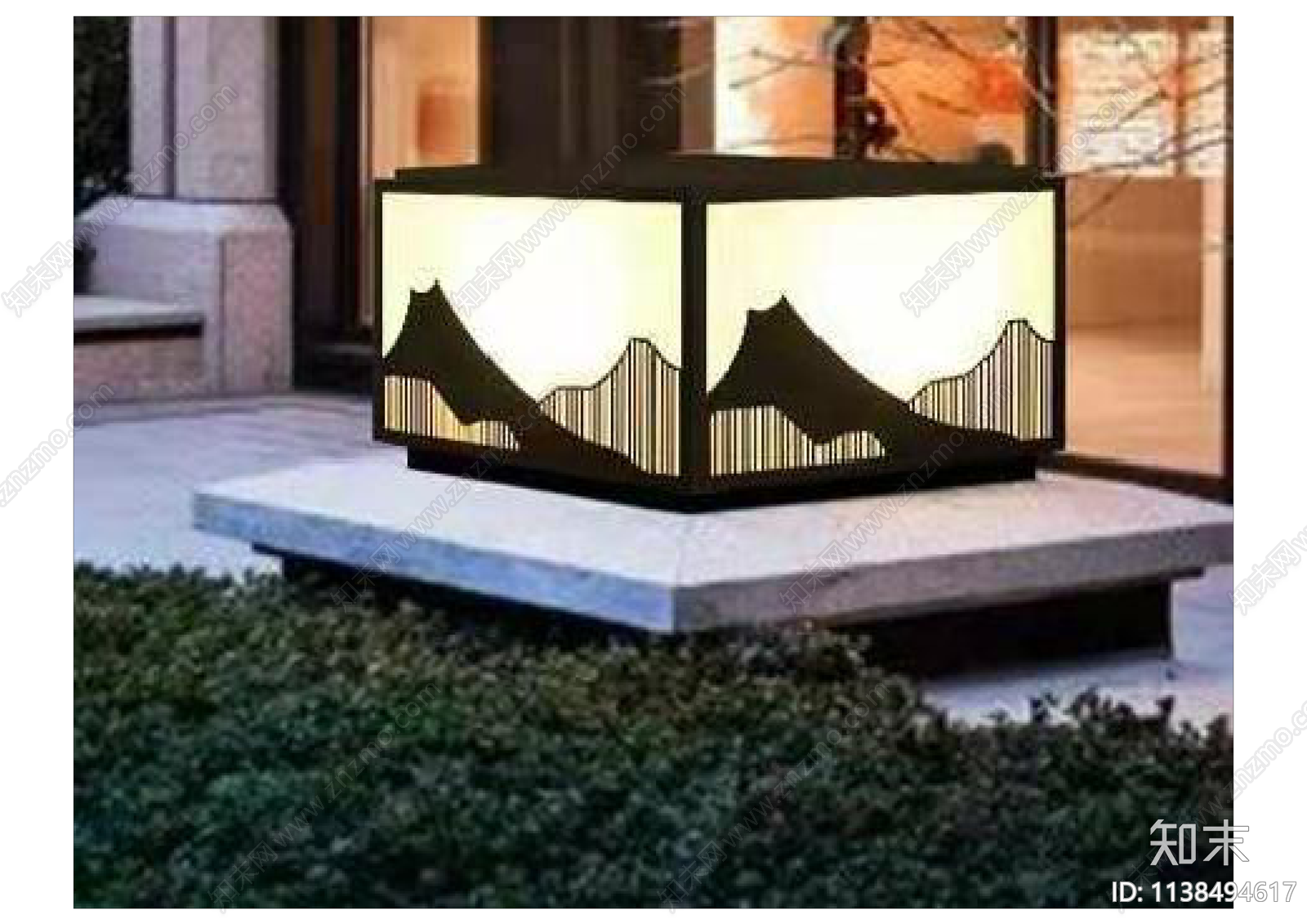 特色灯箱详图施工图下载【ID:1138494617】