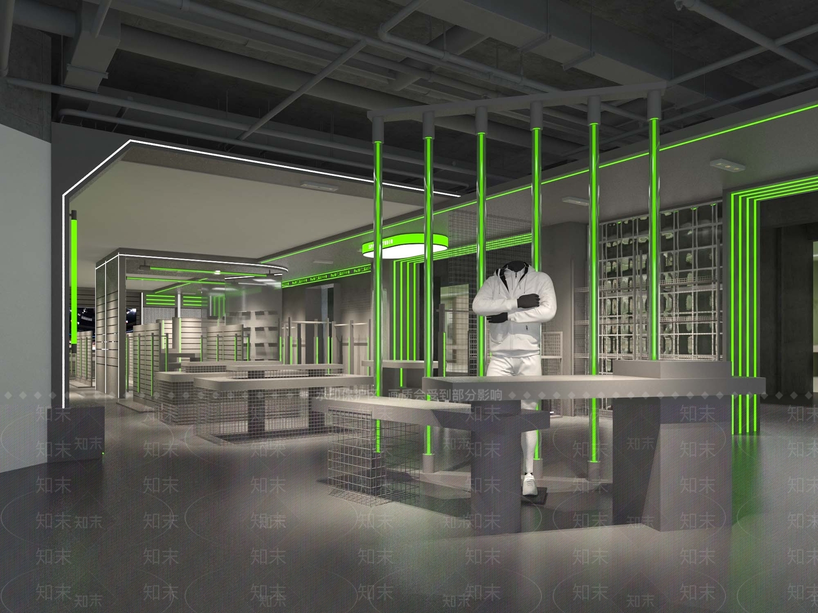 现代玩具礼品店3D模型下载【ID:1138496072】
