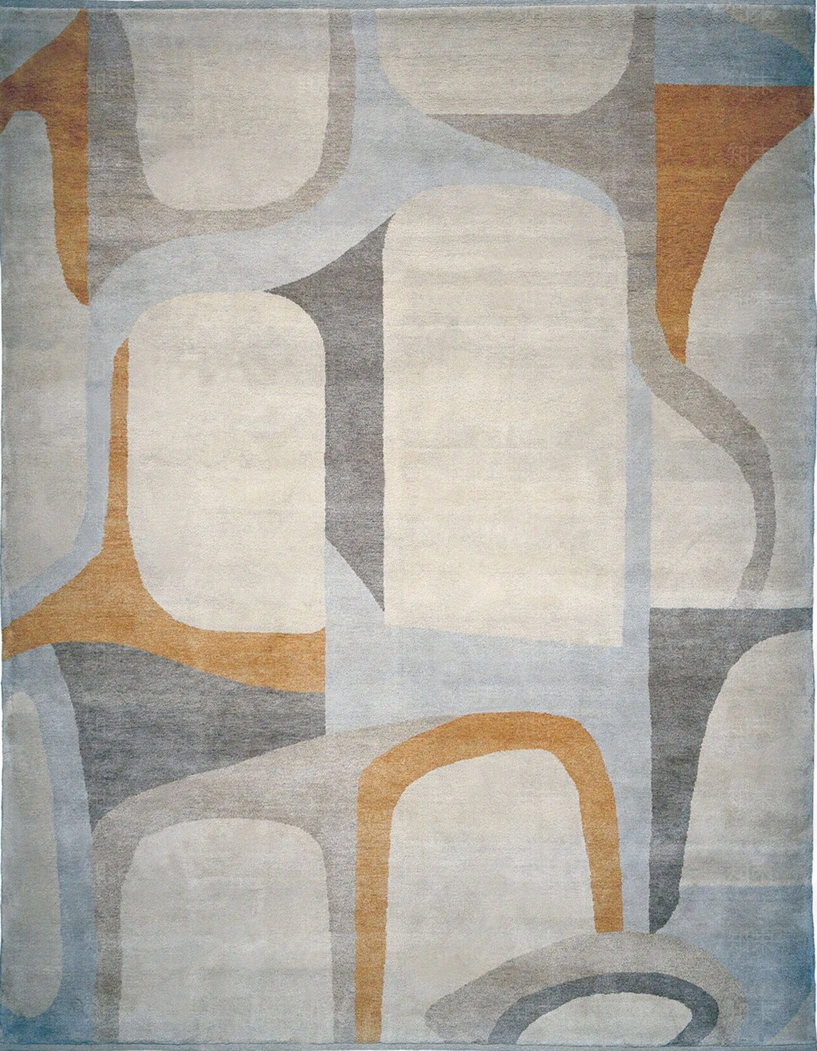 奶咖色现代简约地毯贴图下载【ID:1138502553】