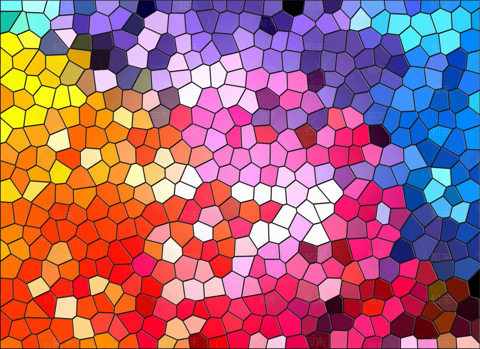 彩色马赛克玻璃贴图下载【ID:1138532321】