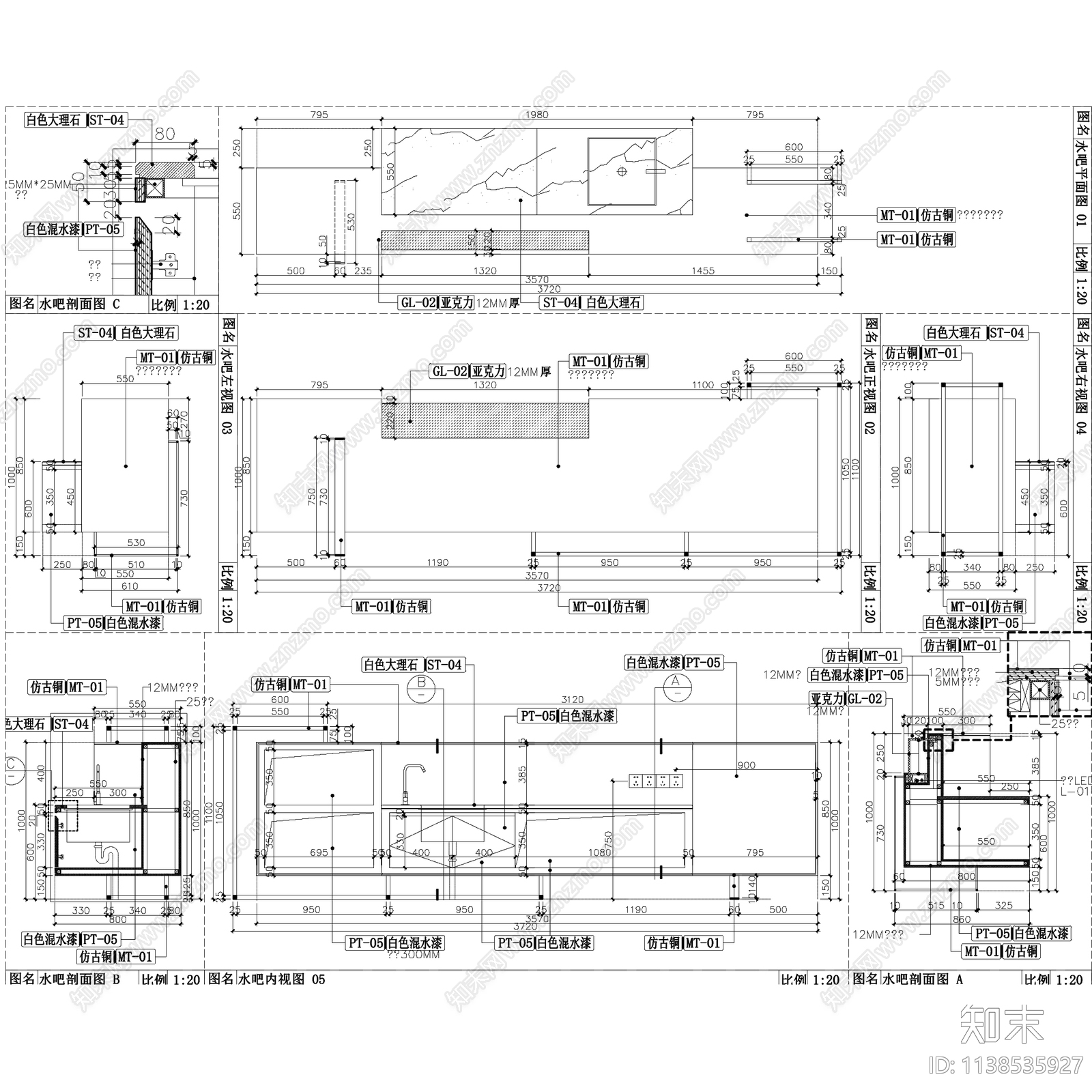新中式北京首创天悦天阅西山会所cad施工图下载【ID:1138535927】
