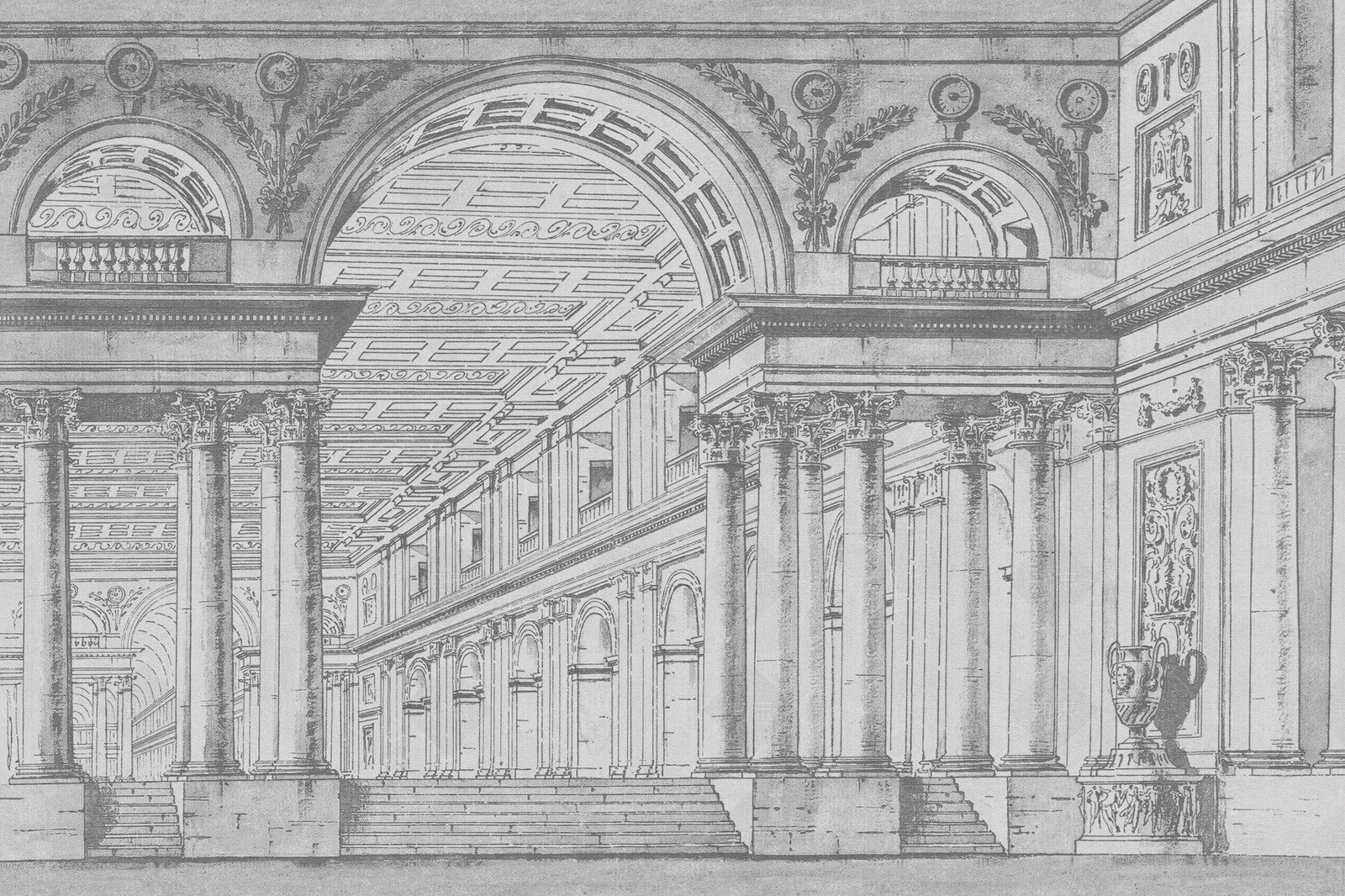 冷灰色欧式墙布贴图下载【ID:1138547719】
