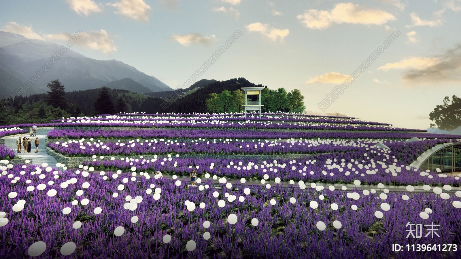 昆明西山望滇雅苑出入口道路景观方案文本下载【ID1139641273】_【知末方案文本库】