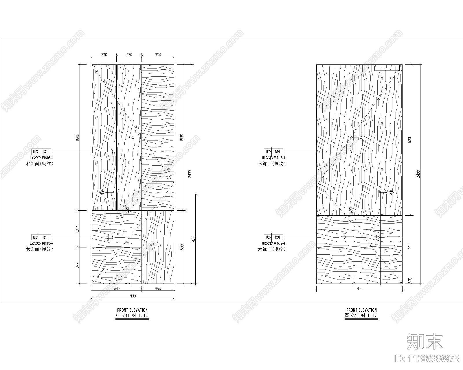 客房门卫生间门大样图施工图下载【ID:1138639975】