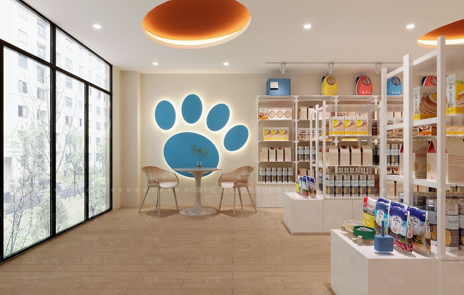 现代宠物店3D模型下载【ID:1138655211】