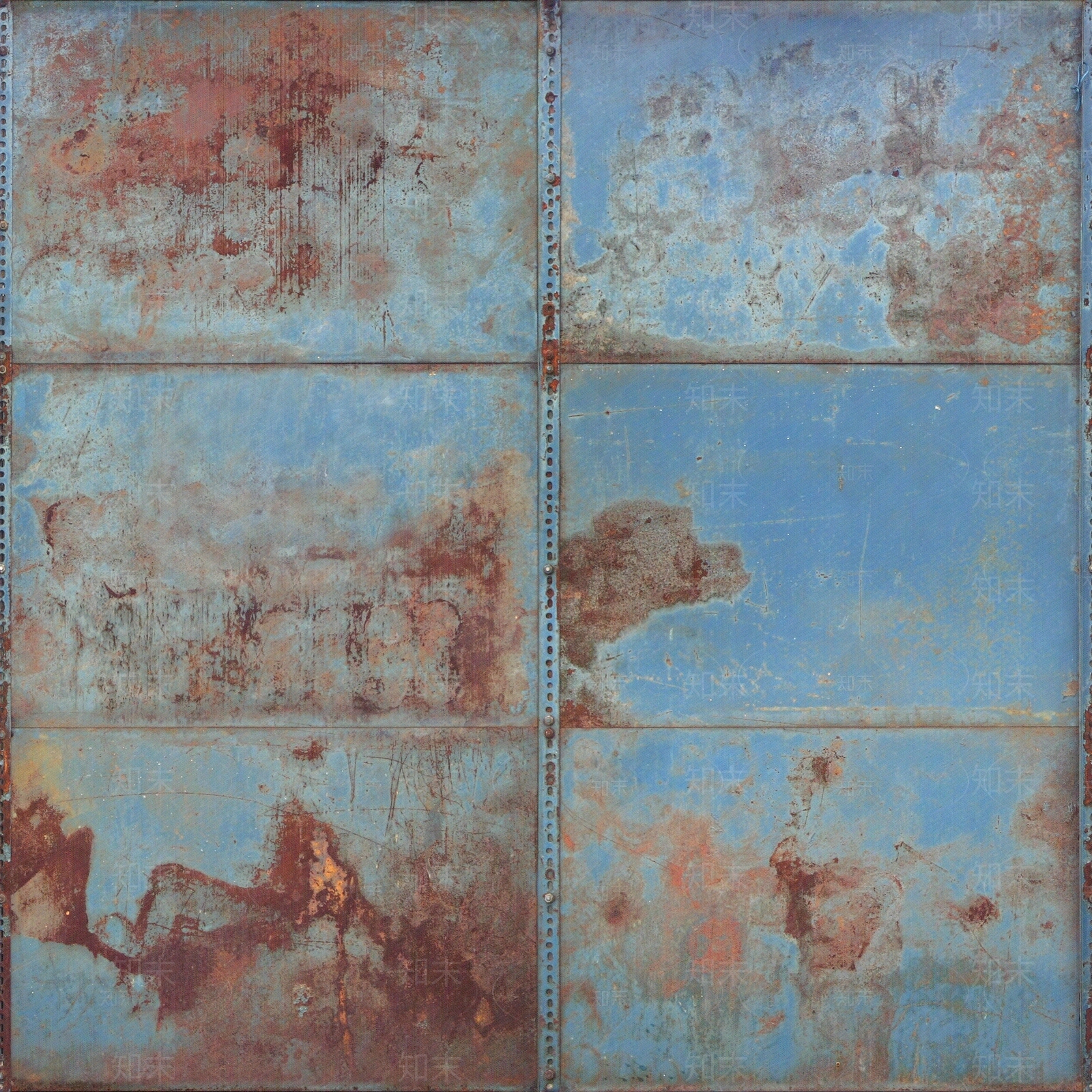 做旧金属围挡贴图下载【ID:1138660221】