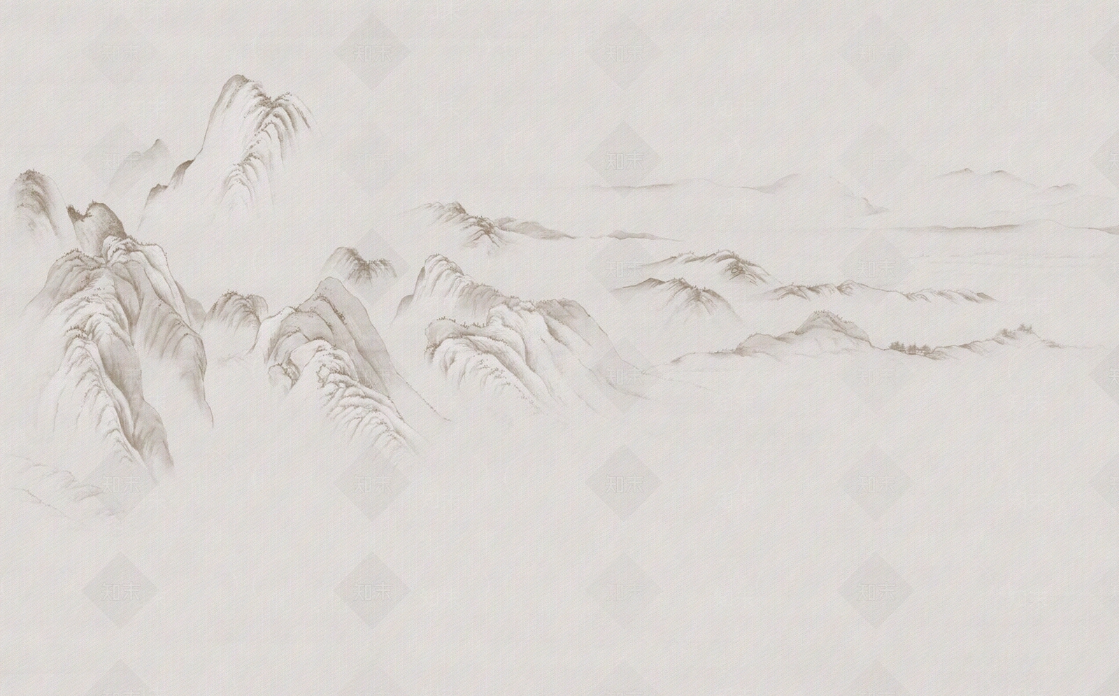 新中式千里江山壁纸贴图下载【ID:1138671464】