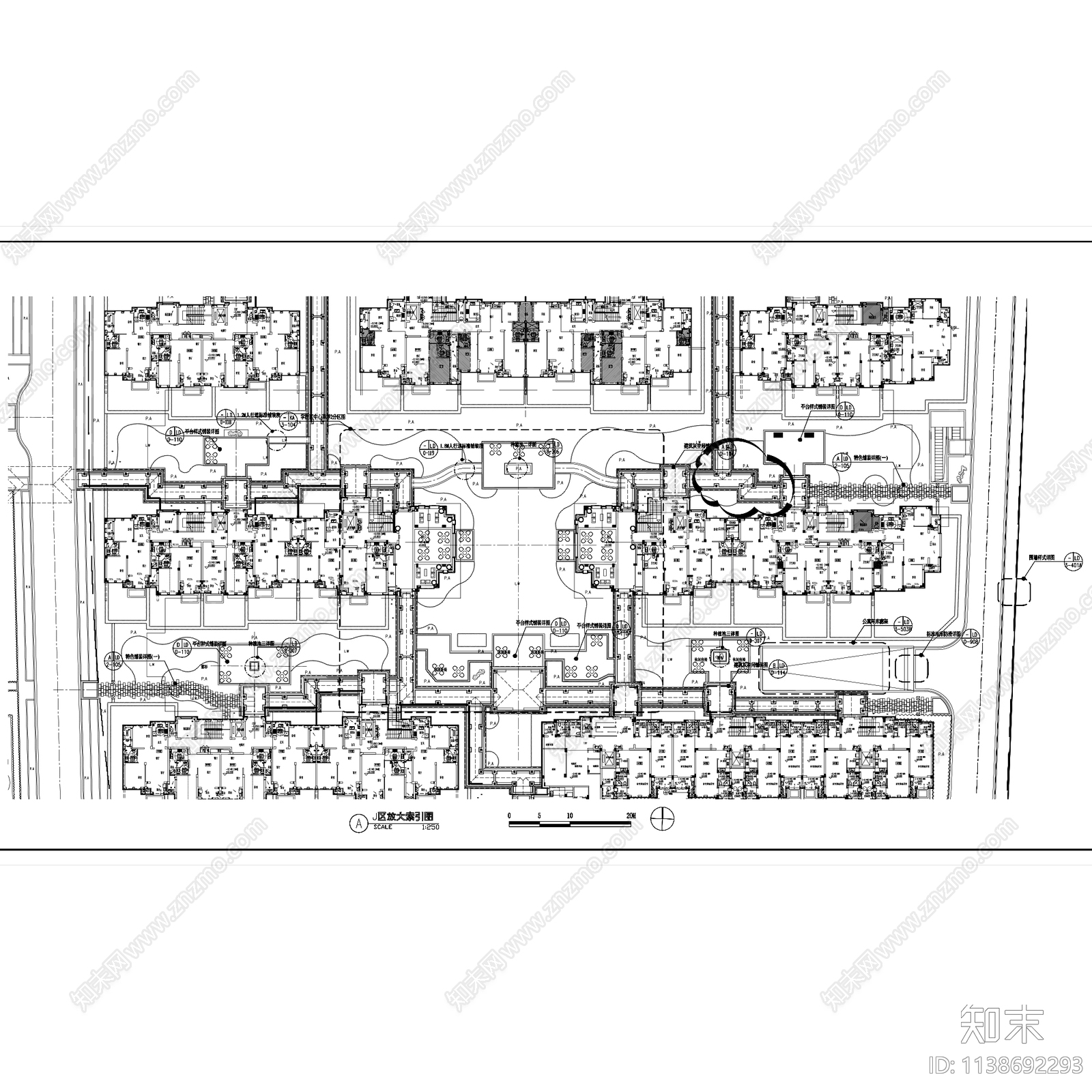 绿城乌镇雅园养老地产景观施工图下载【ID:1138692293】