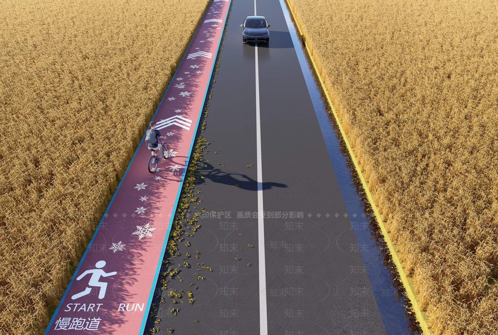 现代道路SU模型下载【ID:1138702226】