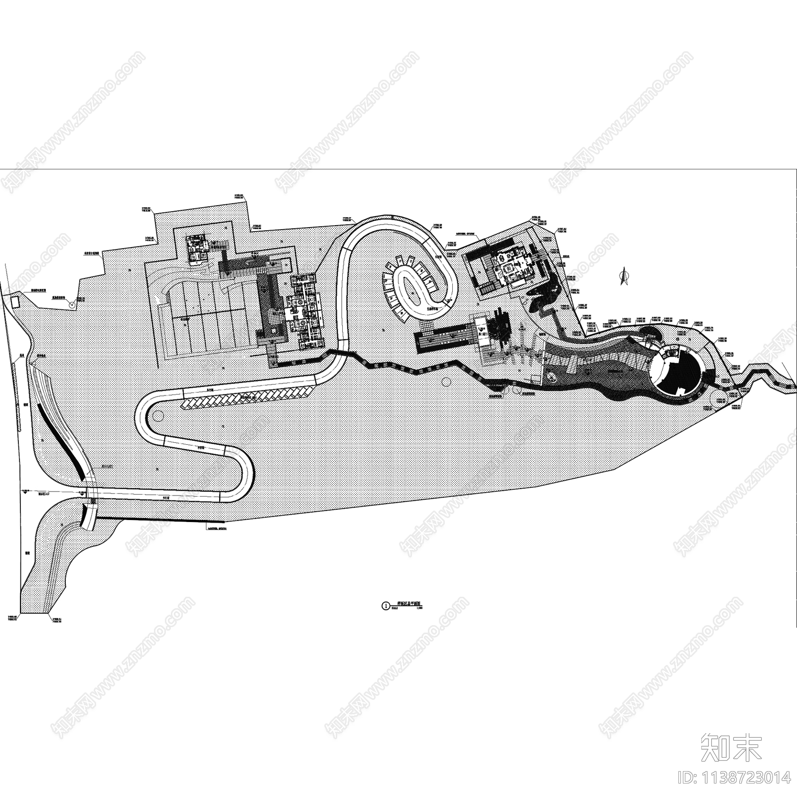 重庆龙湖照母山舜山府样板区景观施工图下载【ID:1138723014】