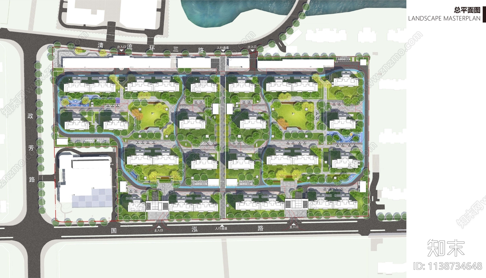 上海江湾统建项目三期工程景观方案文本下载【ID:1138734648】_【知末方案文本库】