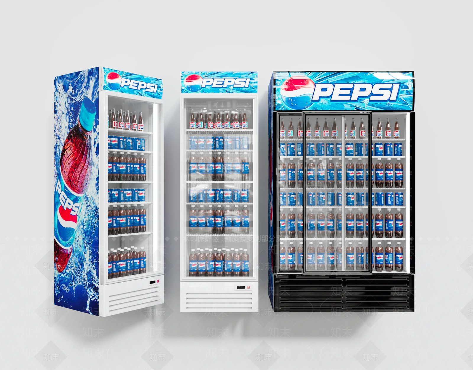 冷藏展示柜3D模型下载【ID:1138752737】