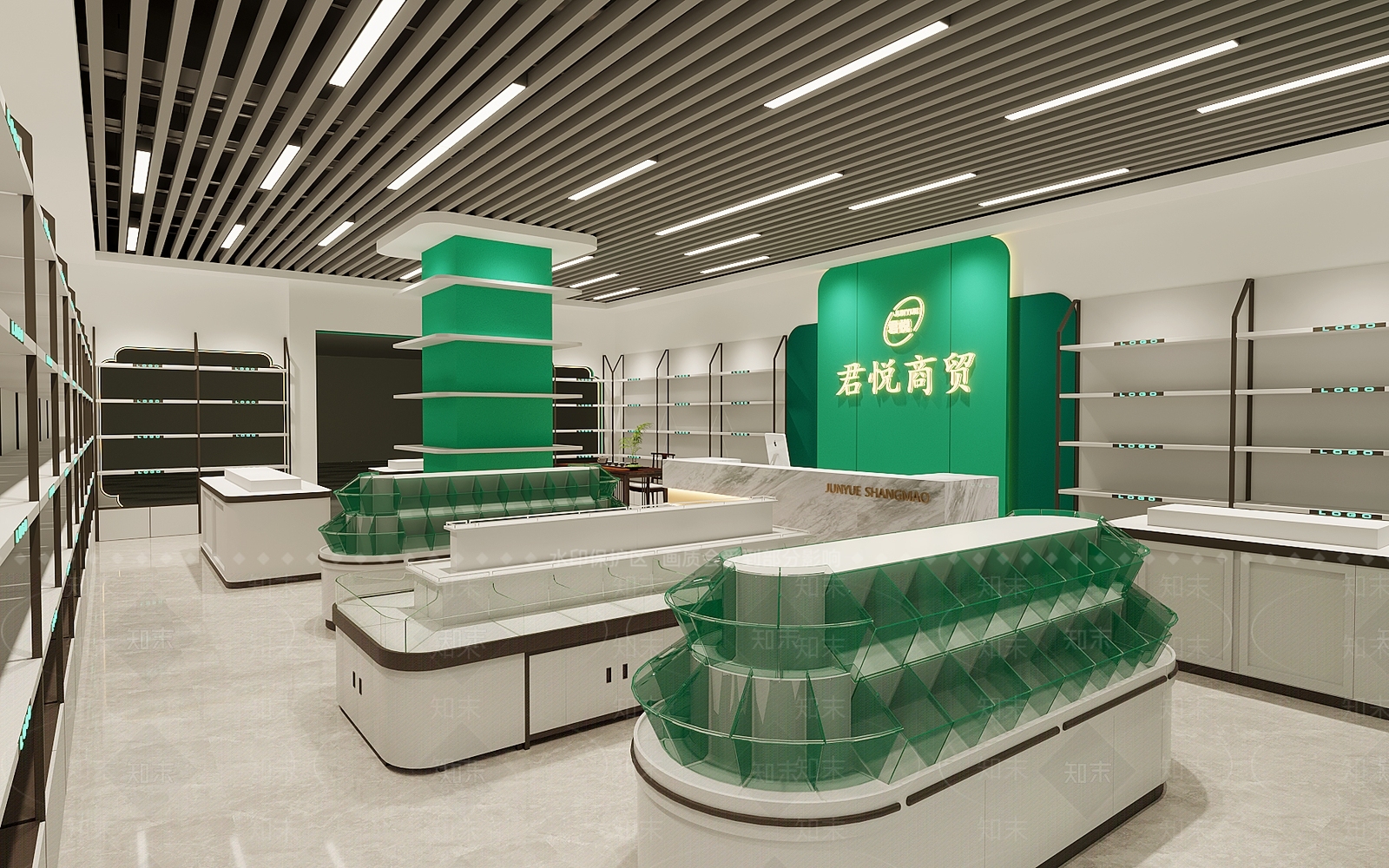 现代休闲零食店3D模型下载【ID:1138779608】