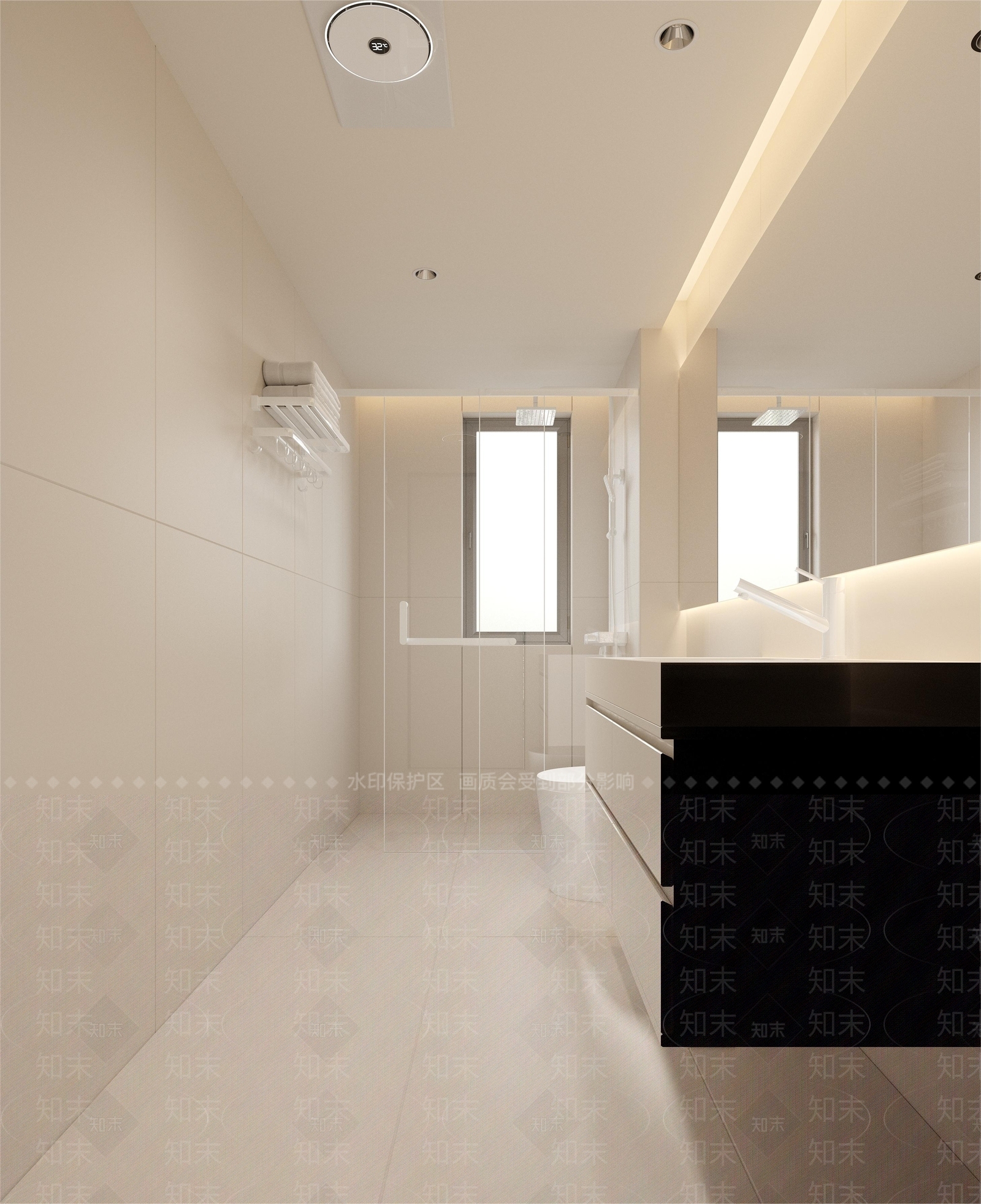 现代卫生间3D模型下载【ID:1138783597】_知末3d模型网