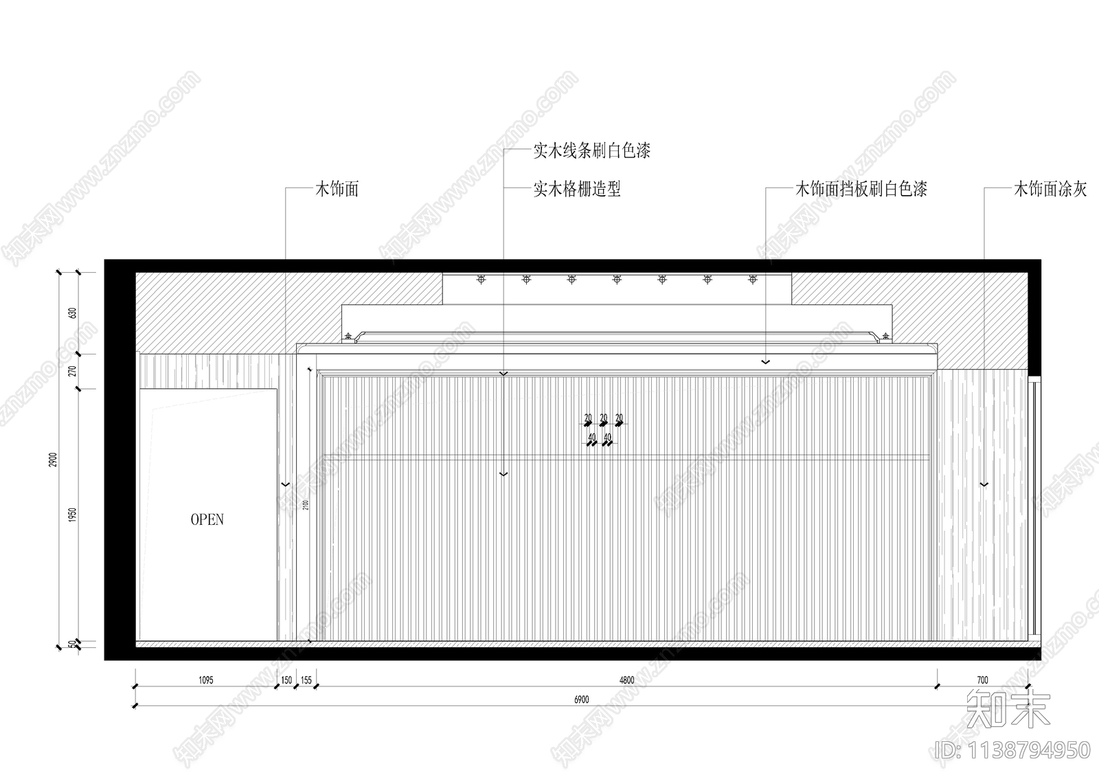 服装店40平cad施工图下载【ID:1138794950】