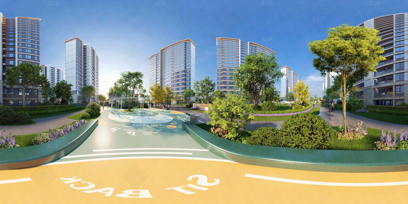 HDR儿童活动场地贴图下载【ID:1138803710】