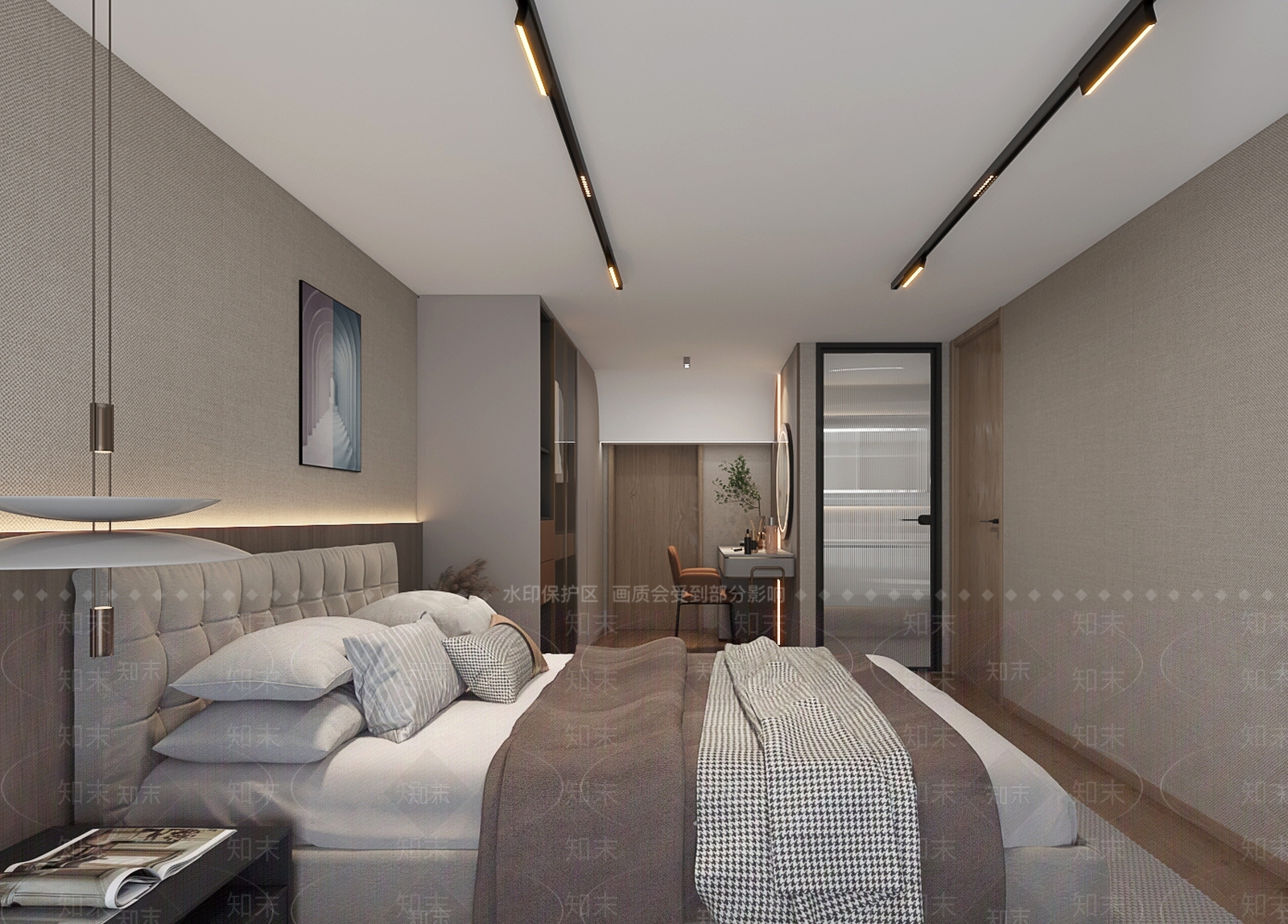 现代单身公寓3D模型下载【ID:1138807462】